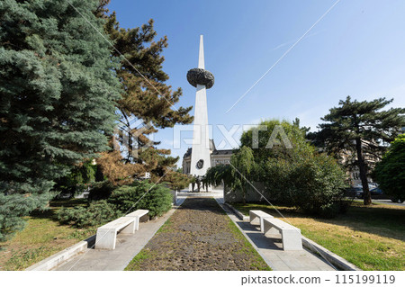 Rebirth Memorial in Bucharest, Romania Rebirth Memorial in Bucharest, Romania 115199119