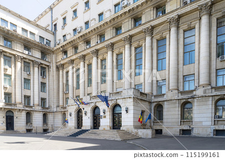 Ministry of Internal Affairs building in Bucharest, Romania Ministry of Internal Affairs building in Bucharest, Romania 115199161