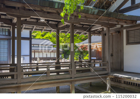高野山金剛峰寺、內堂前的磐龍庭園 115200032