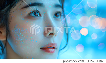 Blue Dreams: Brilliant Portraits of Asian Women 115201487