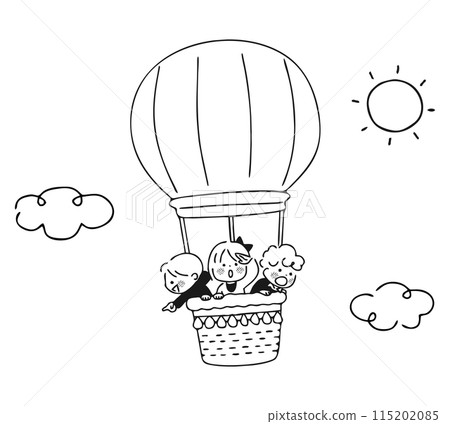 氣球上的孩子們 115202085