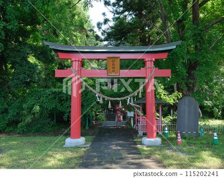 宮城縣村田町白鳥神社鳥居宮城偶來村田路線 115202241