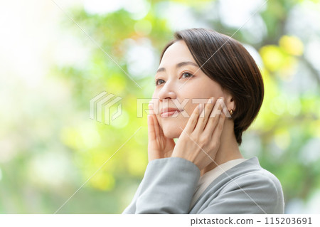商業女性美麗陽光 115203691