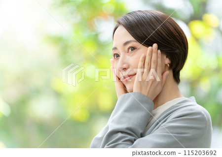 商業女性美麗陽光 115203692