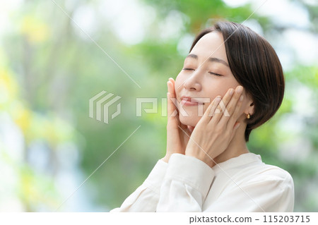商業女性美麗陽光 115203715