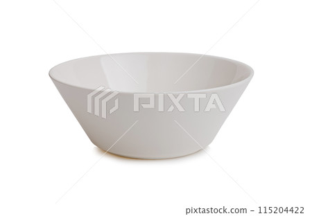 white bowl isloated on white background 115204422