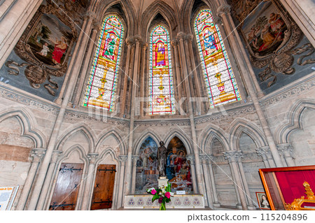 Cathedral of our Lady, Bayeux, normandy, France 115204896