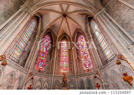Cathedral of our Lady, Bayeux, normandy, France 115204897