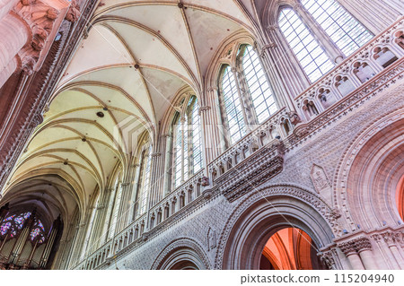 Cathedral of our Lady, Bayeux, normandy, France 115204940