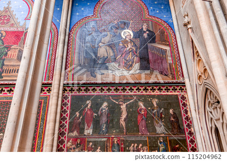 Cathedral of our Lady, Bayeux, normandy, France 115204962