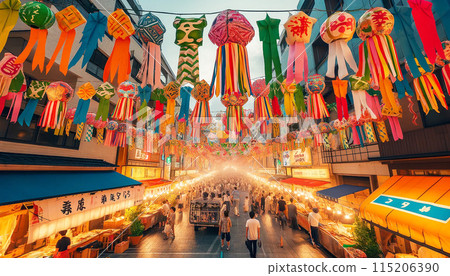 [仙台市] 仙台七夕節形象 115206390