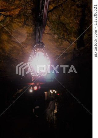 Light bulb in the cave 115206521