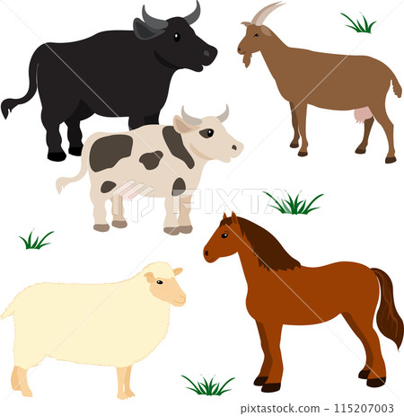Farm animals set 3 115207003