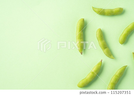 Edamame image background Edamame image background 115207351