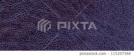 Lacquered dark violet leather texture background with pattern, macro. Structure of purple textile backdrop, 115207366