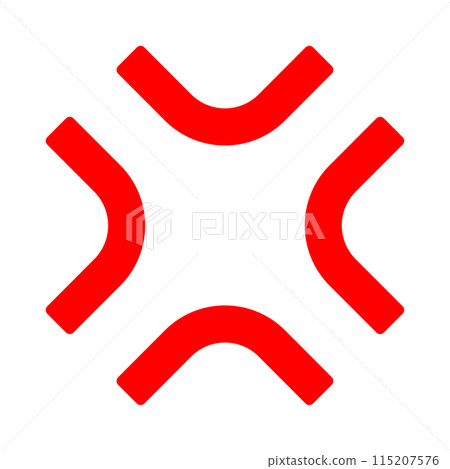 憤怒標記符號 115207576