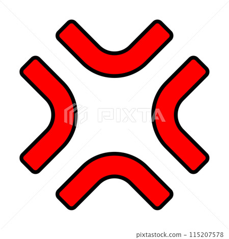 憤怒標記符號 憤怒標記符號 115207578