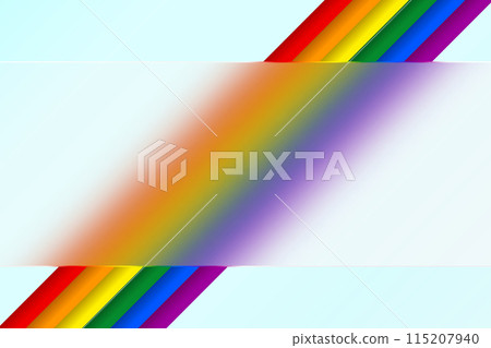 Landing page in glass morphism style. Presentation screen with glass overlay effect. 115207940