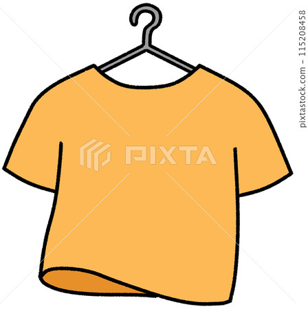 T-shirt on a hanger T-shirt on a hanger 115208458