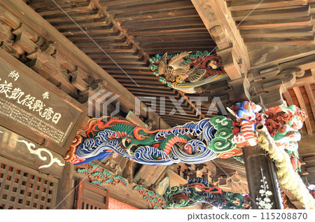 Takatori Tenmangu Shrine, the shrine for good fortune and wisdom in Otakashima, Itakura Town, Gunma Prefecture Takatori Tenmangu Shrine, the shrine for good fortune and wisdom in Otakashima, Itakura Town, Gunma Prefecture 115208870