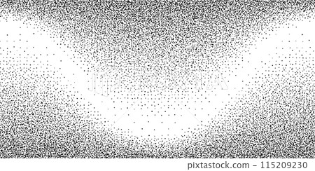 Noise gradient halftone wavy bg 115209230