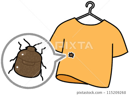T-shirt with a stink bug on it 115209268