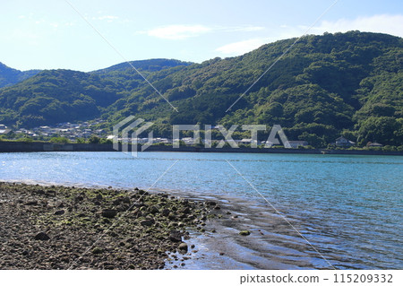 [Nagasaki Prefecture] A spectacular view of Kyushu from Omura Bay 115209332