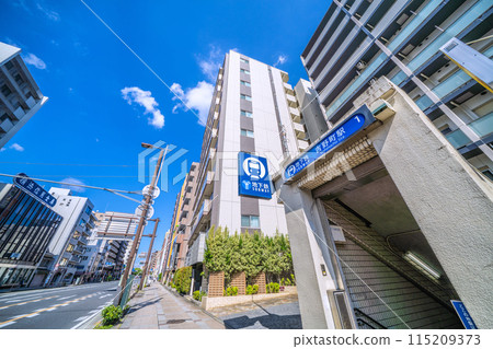 日本橫濱城市景觀 橫濱市營地鐵藍線吉野町站1號出口等= 6月4日 日本橫濱城市景觀 橫濱市營地鐵藍線吉野町站1號出口等= 6月4日 115209373