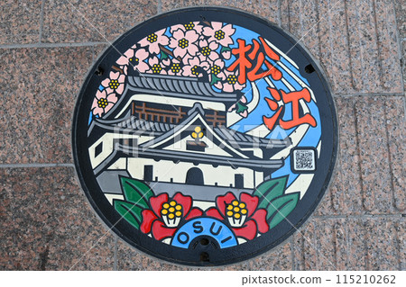 以島根縣松江城為原型的沙井。 115210262