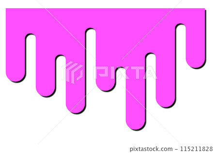 An illustration of paint dripping from a painting job An illustration of paint dripping from a painting job 115211828