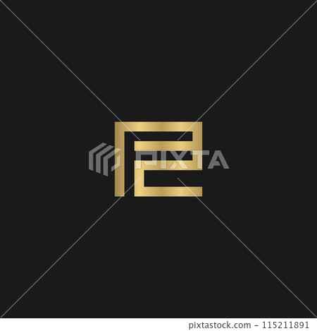 Alphabet letters Initials Monogram logo FS, SF Alphabet letters Initials Monogram logo FS, SF 115211891