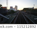 Landscape with tracks 115212892