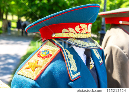Vintage ceremonial military uniform of Marshal of the Soviet Union Vintage ceremonial military uniform of Marshal of the Soviet Union 115213524