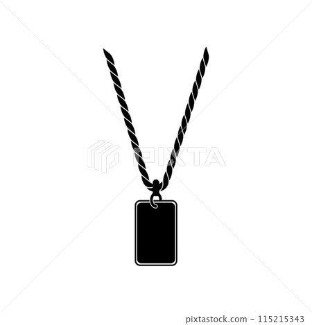 Necklace symbol icon 115215343