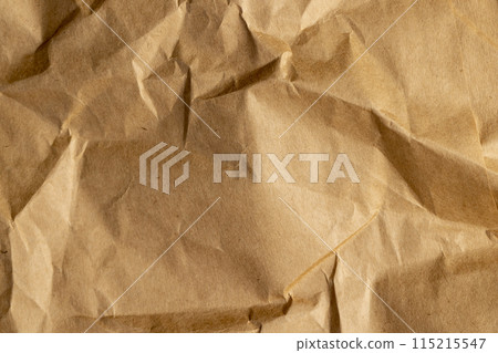 close-up of crumpled cooking paper 115215547
