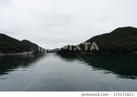 The sea in front of the Dozaki Catholic Church Christian Museum in Goto City, Nagasaki Prefecture The sea in front of the Dozaki Catholic Church Christian Museum in Goto City, Nagasaki Prefecture 115215821