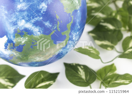 地球儀和假綠色 地球儀和假綠色 115215964