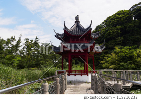 神奈川縣橫濱市中區本牧市民公園橫濱上海友誼花園 115216232
