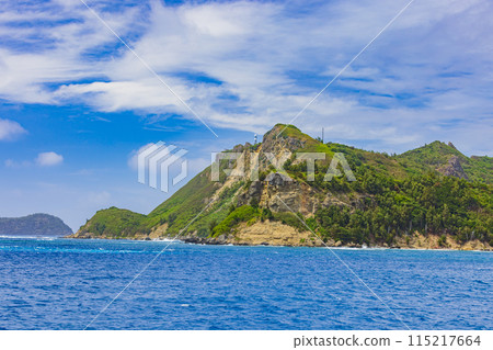 Ogasawara Islands: Seascape seen from the Hahajima Maru Ogasawara Islands: Seascape seen from the Hahajima Maru 115217664