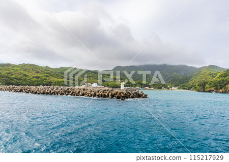 從母島丸看到的小笠原群島海景 115217929