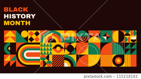 Black History Month background, banner, poster and template design Black History Month background, banner, poster and template design 115218183