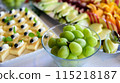 Shine Muscat Fruit Platter Bokashi 115218187