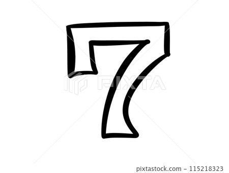 Number 7 White Number 7 White 115218323