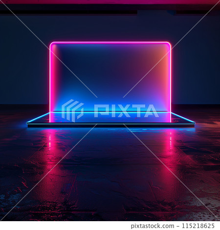 Cyberspace, flyer background, neon Cyberspace, flyer background, neon 115218625