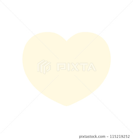 Hand-painted heart 115219252