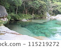 The crystal clear waters of the upper reaches of the Nagata River on Yakushima Island The crystal clear waters of the upper reaches of the Nagata River on Yakushima Island 115219272