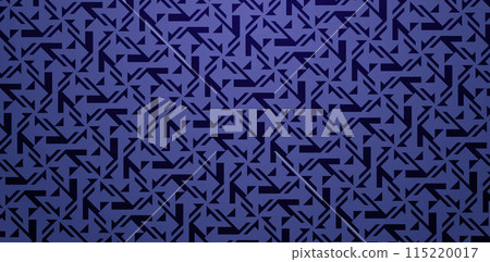 dark blue colors seamless the geometric abstract patterns for background, decorative backdrop can be used wallpaper, pattern fills, web page, surface textures, book cover, fabrics, textiles, packaging 115220017