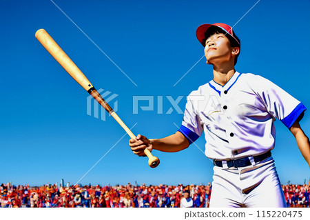 在高中棒球比賽中打出全壘打的球員 115220475