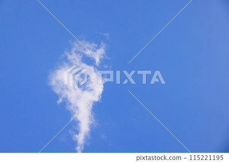 藍天白雲(背景素材) 藍天白雲(背景素材) 115221195