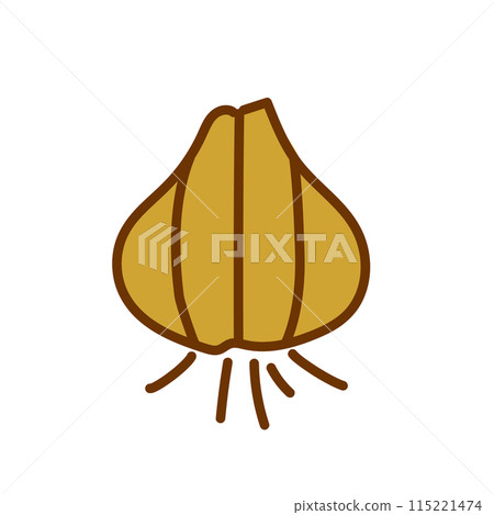手繪風格青椒插畫 手繪風格青椒插畫 115221474